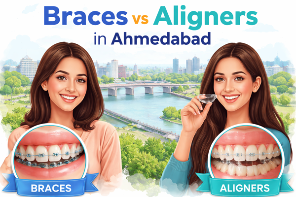Braces vs Aligners in Ahmedabad: Which is Better for You?