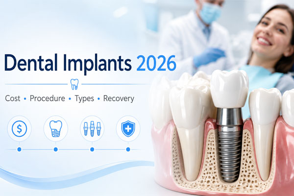 Dental Implants Cost Procedure Types and Recovery in 2026
